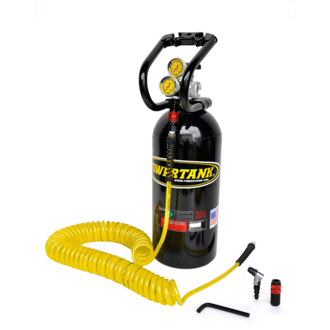 Power Tank 10.lb, Handle, Yellow Coil Hose